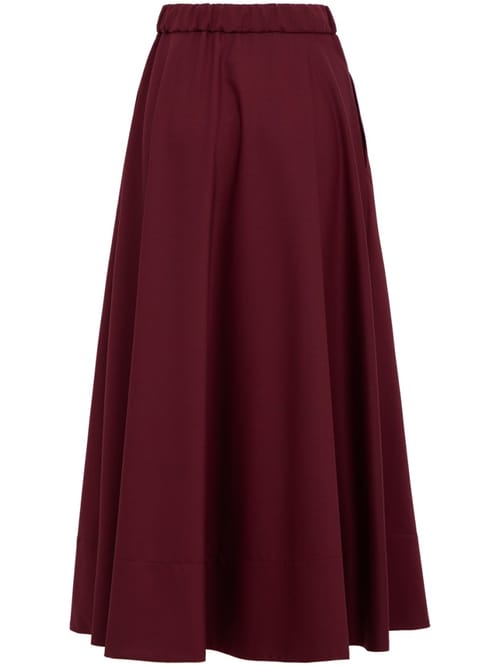 CRUNA: Regular fit half circle skirt