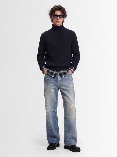 CRUNA: Regular fit Turtleneck Long sleeved