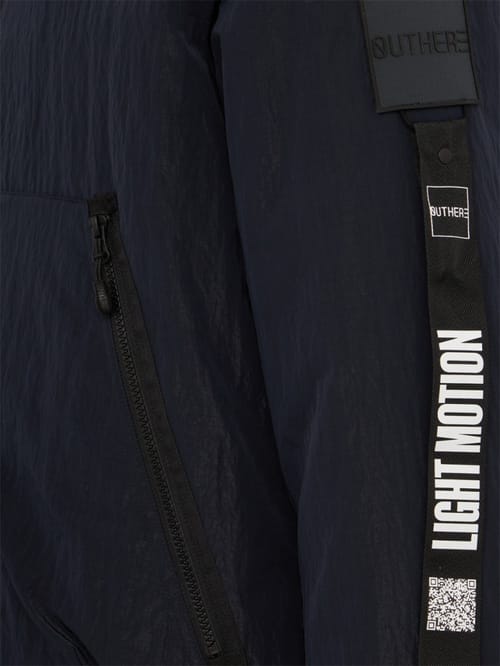OUTHERE: Root hooded nylon down jacket