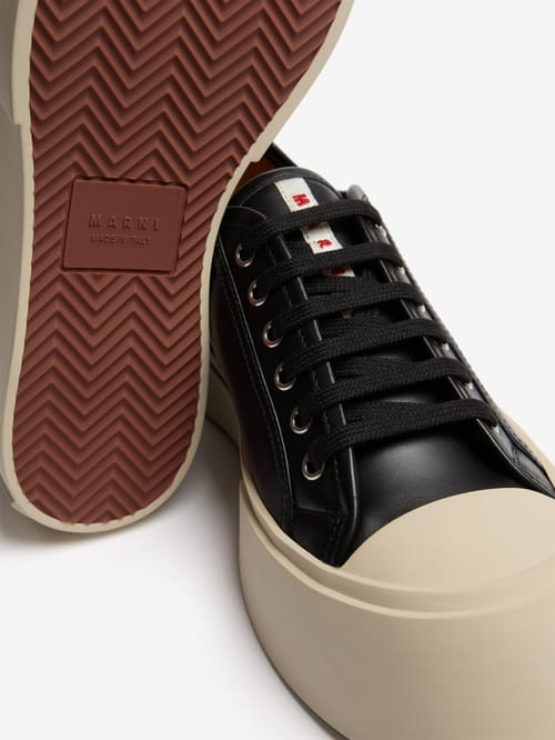 Marni: Sneakers basse Pablo in pelle di vitello
