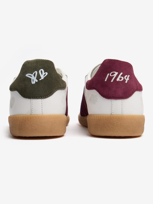 Dsquared2: Baskets à logo en cuir et polyamide