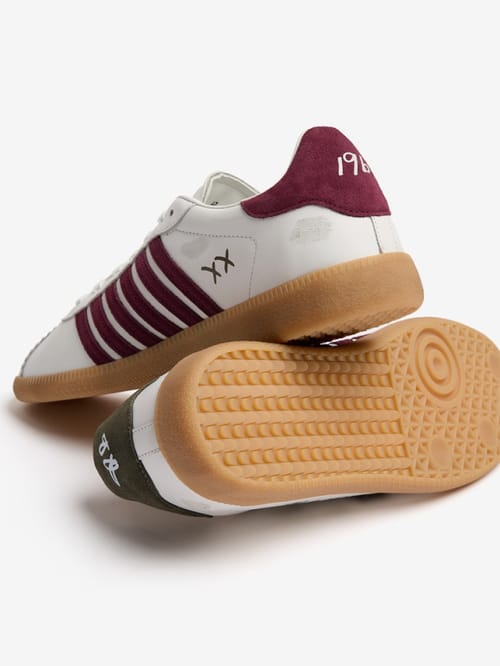 Dsquared2: Baskets à logo en cuir et polyamide