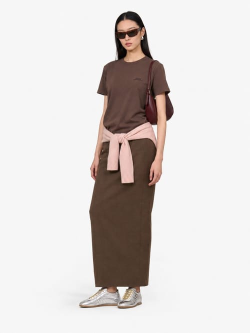 Jacquemus: T-Shirt Gros Grain aus Baumwolle