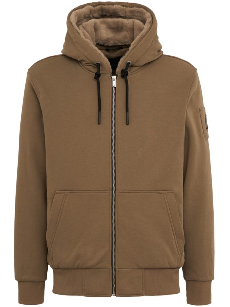 Moose Knuckles: Zip-up hooded sweatshirt