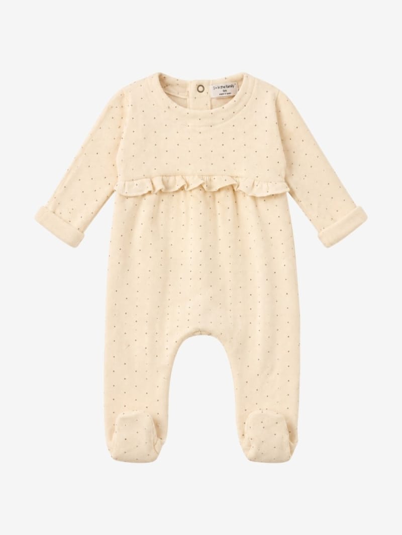 1 + IN THE FAMILY: Ruffle romper