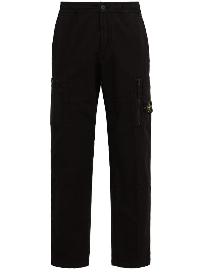 Stone Island: Cotton cargo pants with pockets
