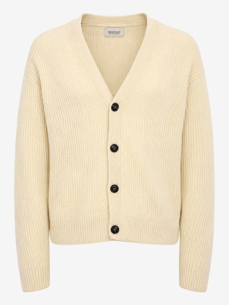DIANA STUDIO: Merino-Wollstrickjacke