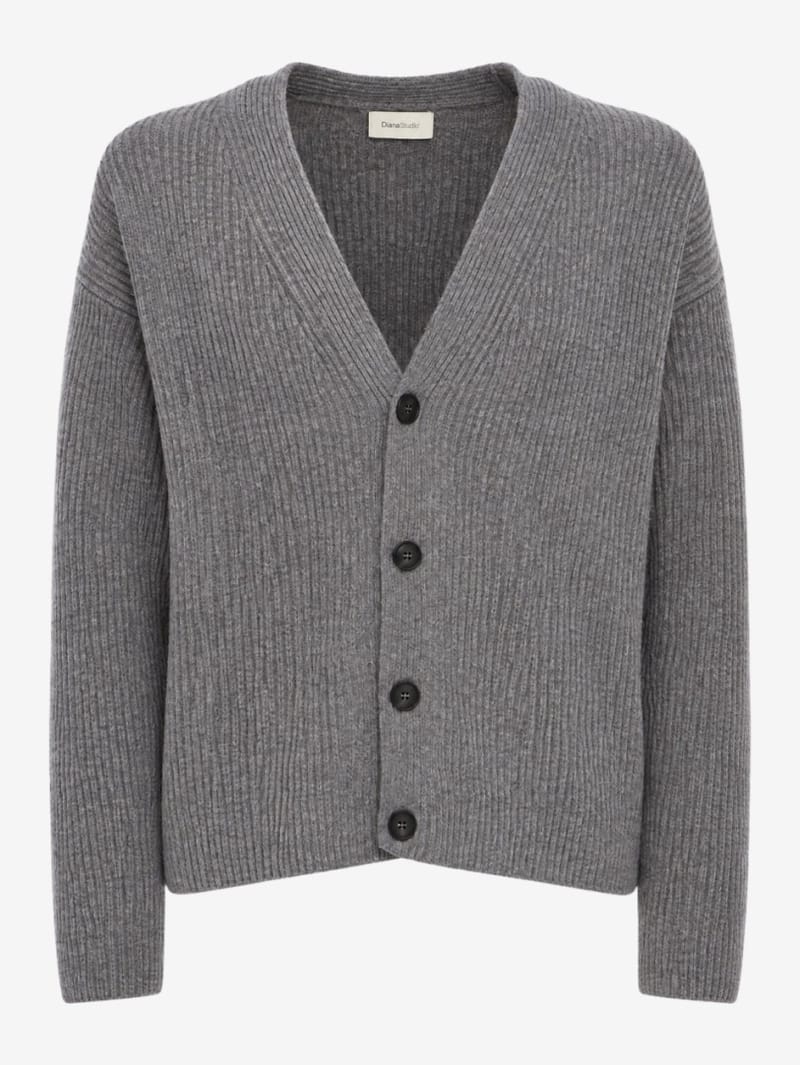 DIANA STUDIO: Merinowolle Strickjacke