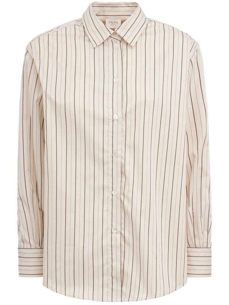 CRUNA: Camicia oversize a righe