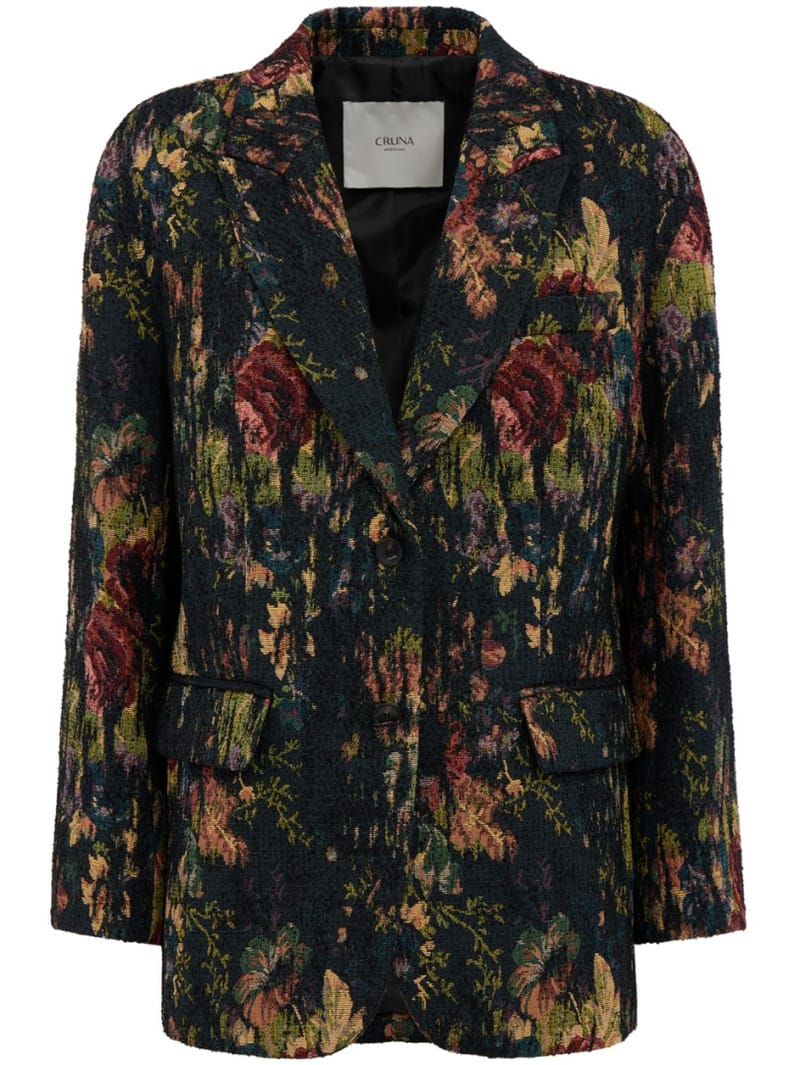 CRUNA: Oversized single-breasted blazer