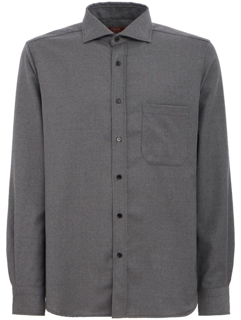 CRUNA: Oversized fit Italian collar Long sleeve