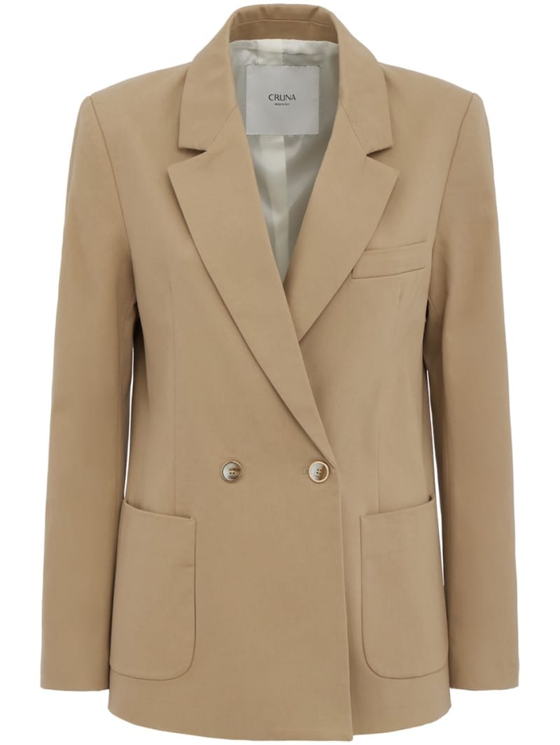 CRUNA: Regular fit double-breasted blazer