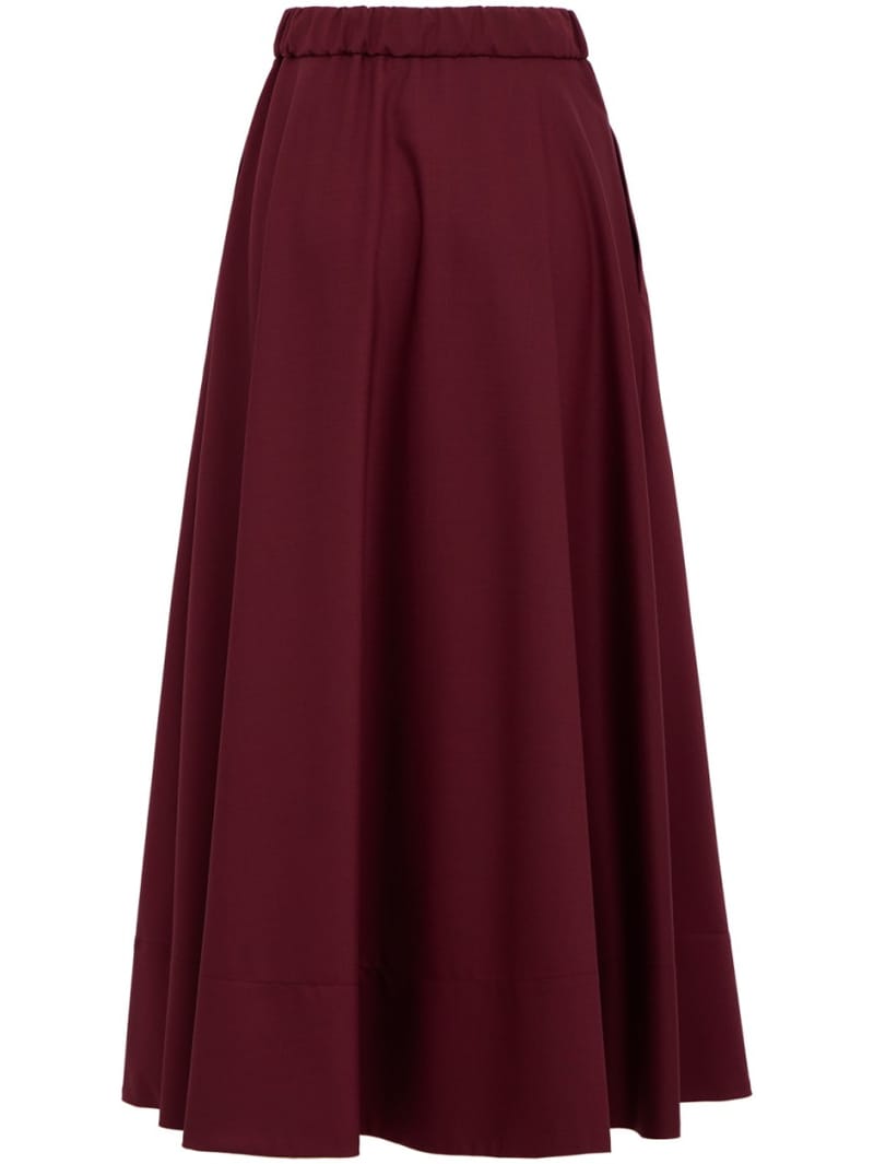 CRUNA: Regular fit half circle skirt