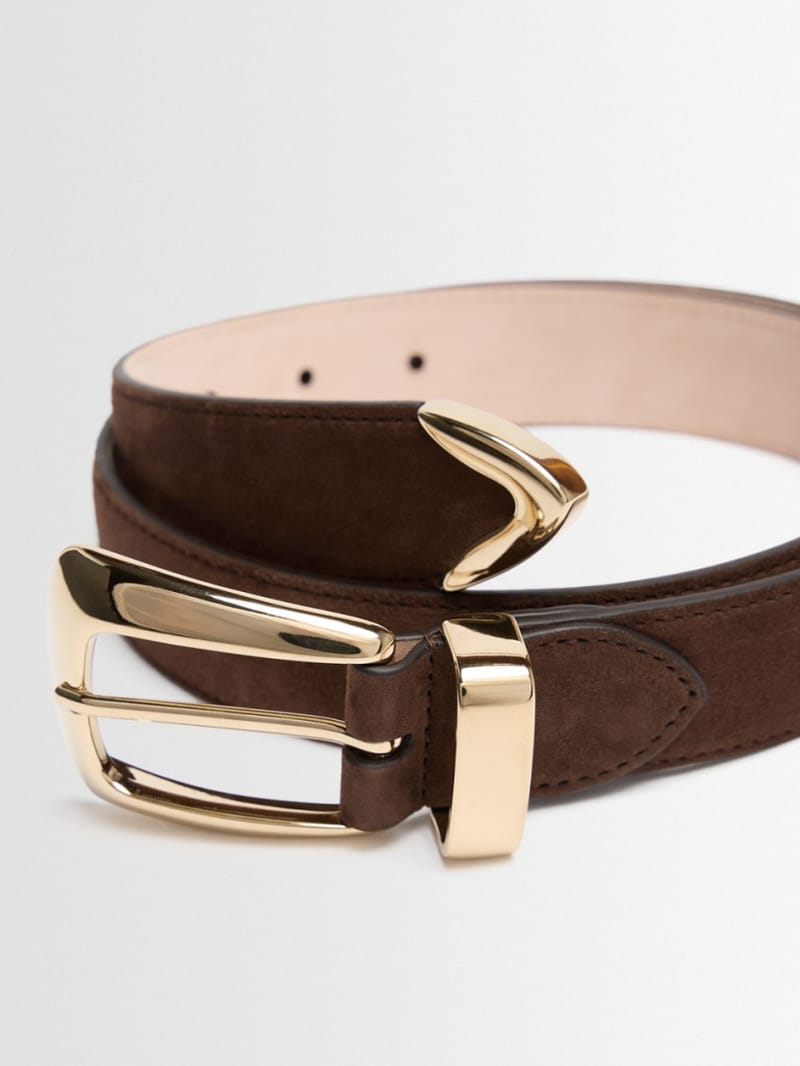 Khaite - Calfskin belt with buckle