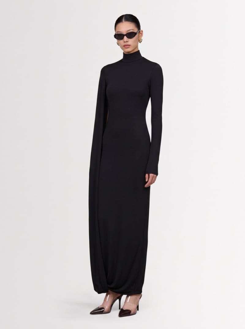 Giuseppe Di Morabito - Long dress with asymmetric sleeve