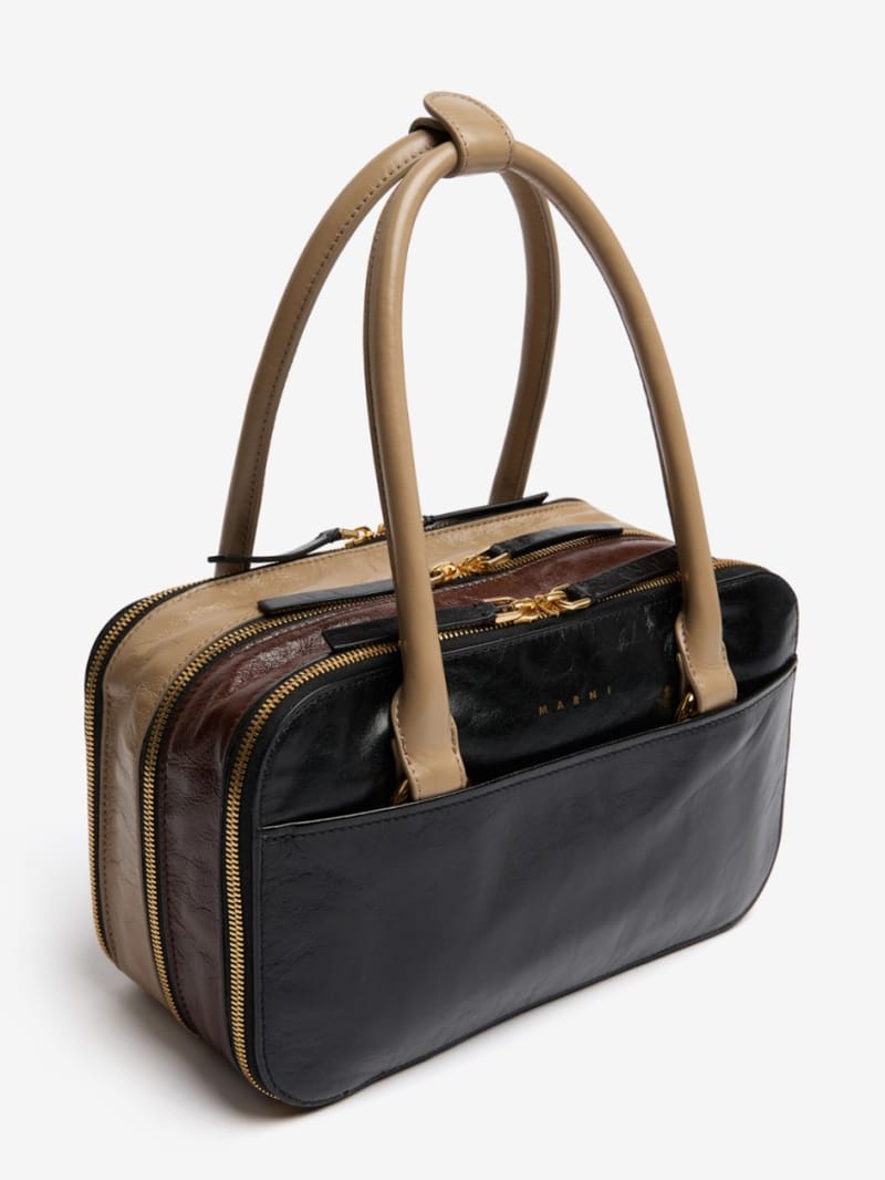 Marni - Small Bauletto leather shoulder bag