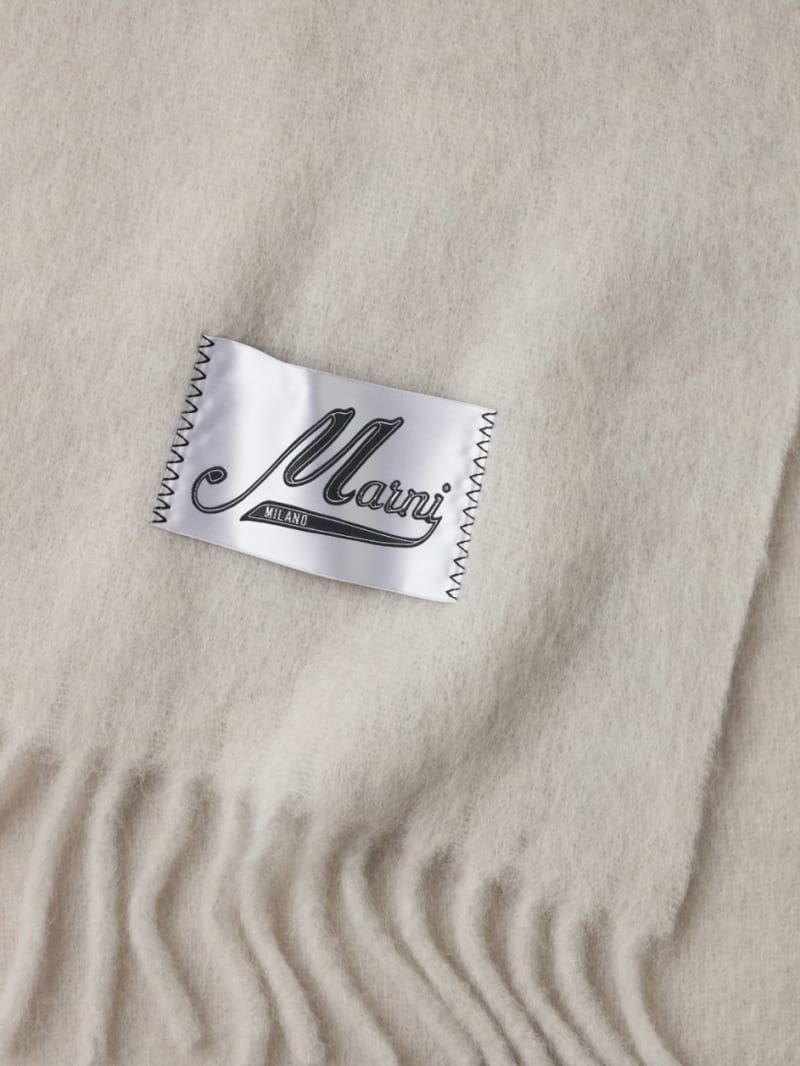 Marni - Brushed alpaca blend scarf
