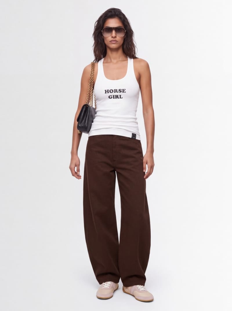 Stella McCartney - Ribbed cotton tank top