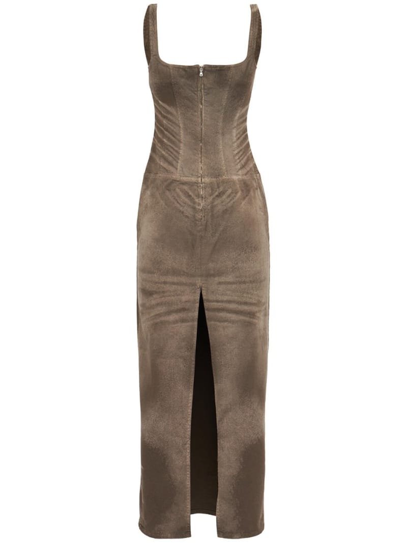 Giuseppe Di Morabito: Vestido midi de mezcla de algodón