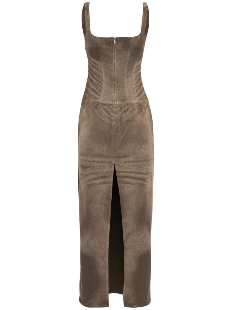 Giuseppe Di Morabito - Vestido midi de mezcla de algodón