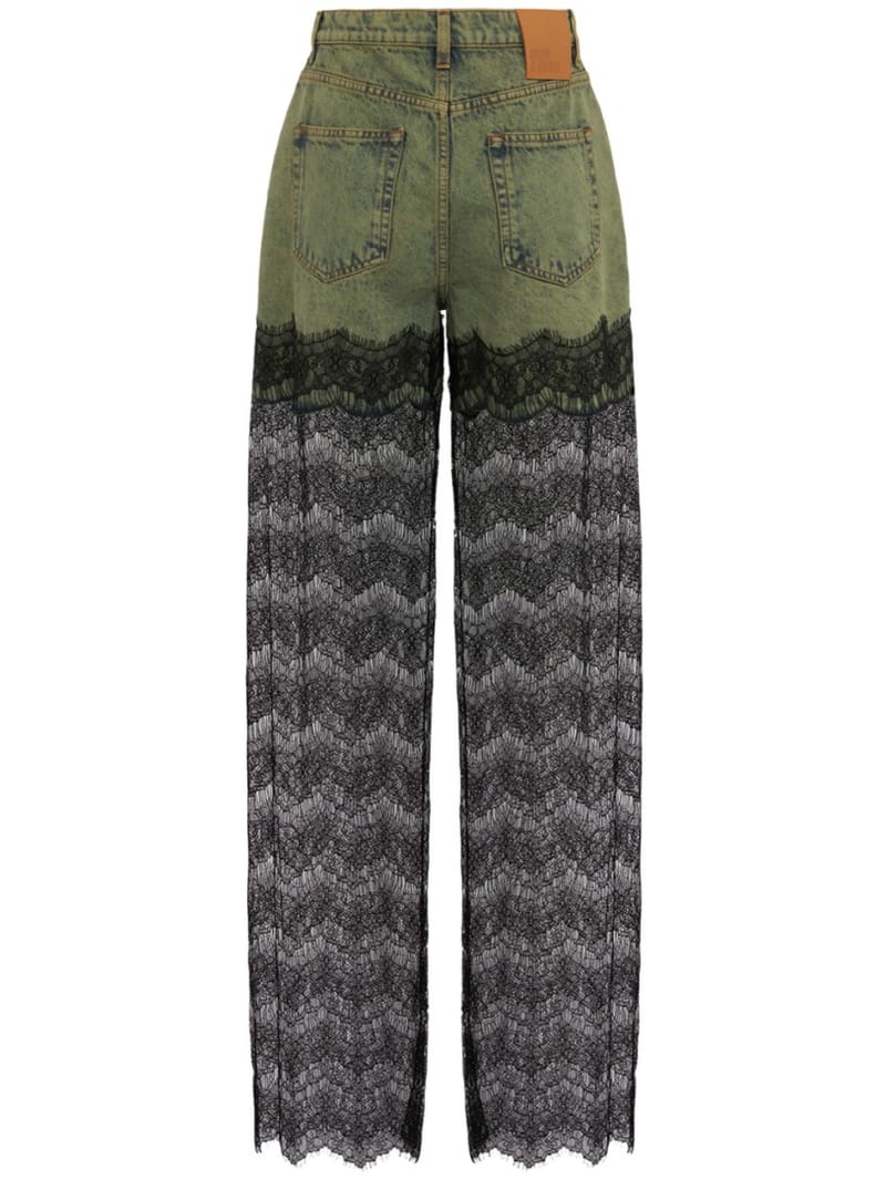 Giuseppe Di Morabito - Cotton denim wide jeans