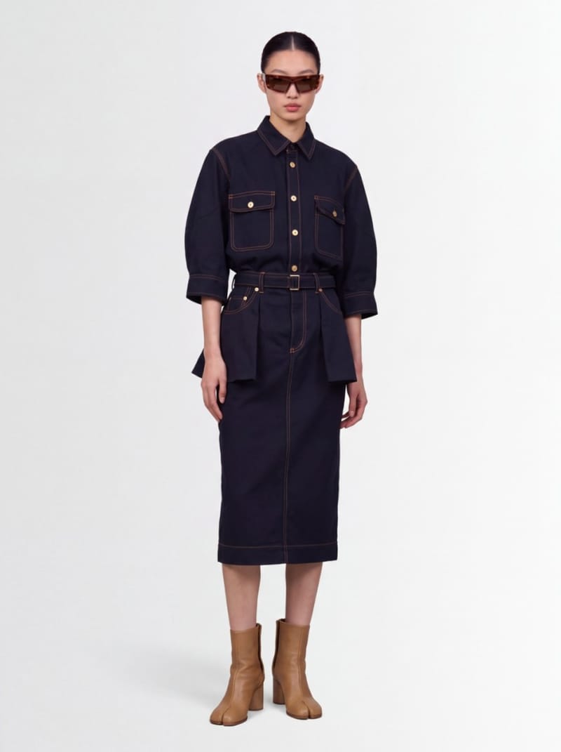 Sacai - Denim Skirt