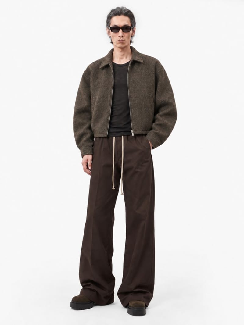 Rick Owens - Dietrich drawstring cotton pants