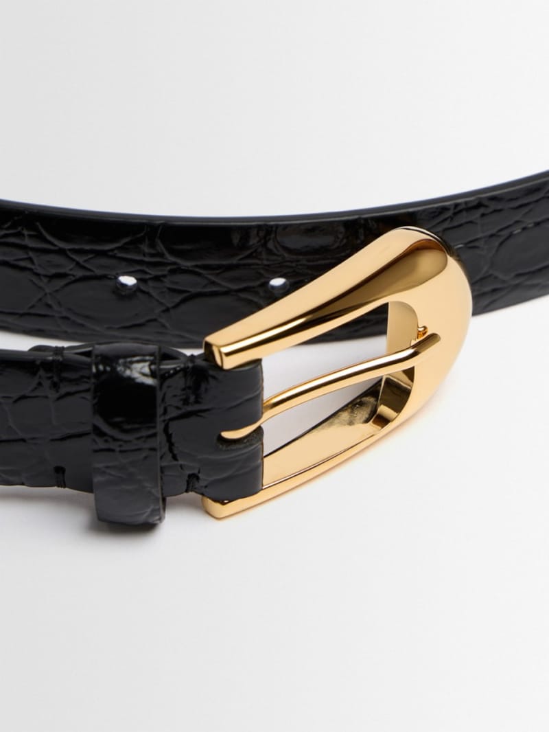 Khaite - Dome belt - gold (25mm)