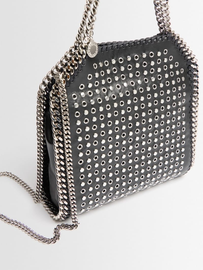 Stella McCartney - Falabella Mini tote bag with studs