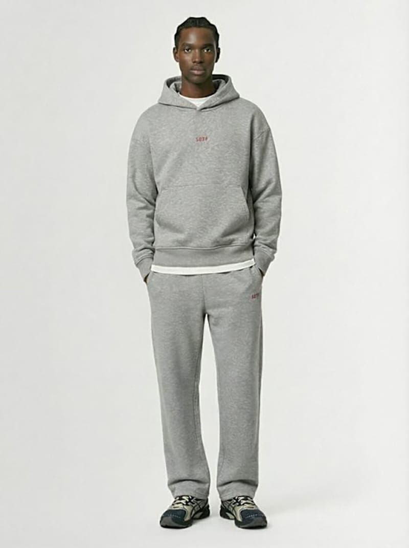 SOTF - Cotton hoodie with embroidered logo