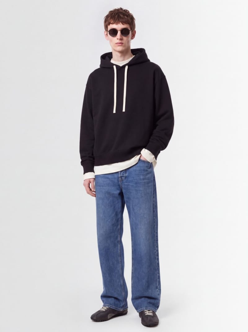 Jil Sander - Cotton logo print hoodie