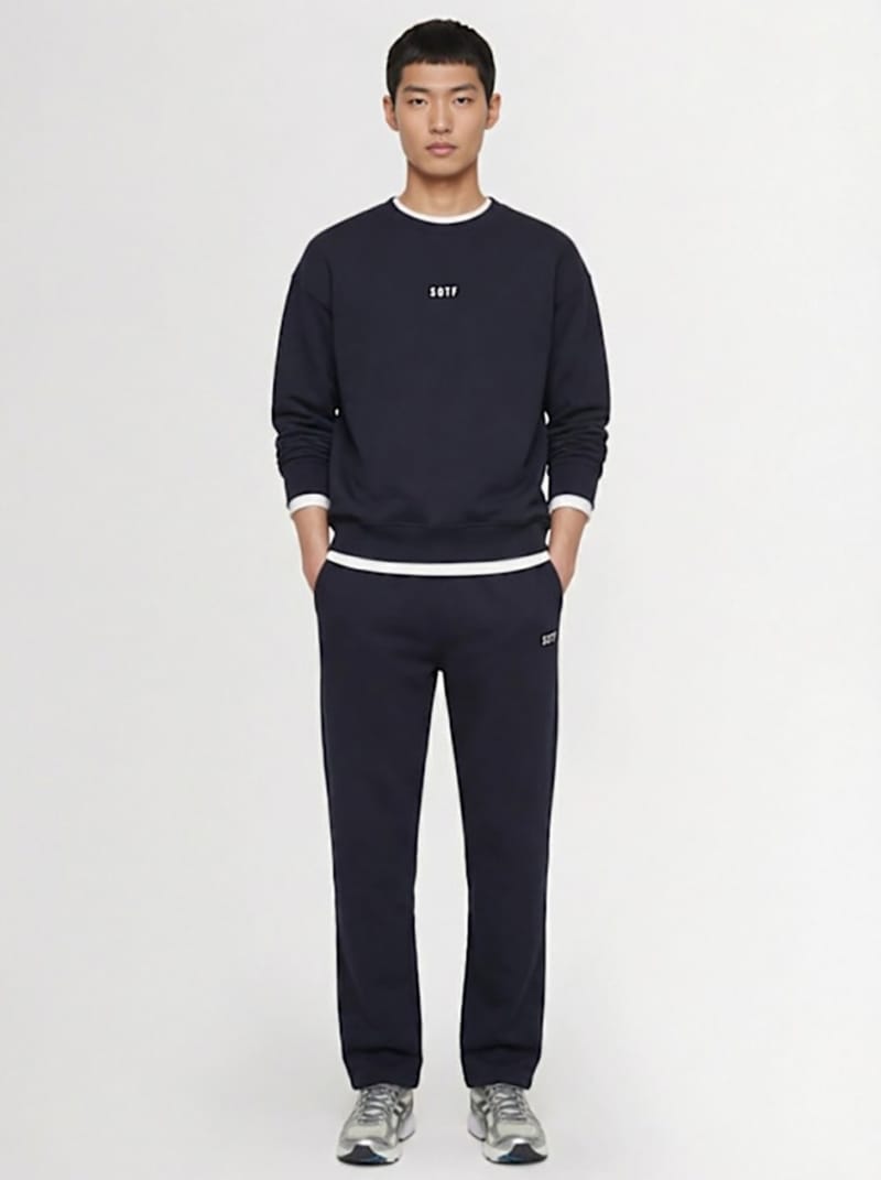 SOTF - Cotton crewneck sweatshirt with logo