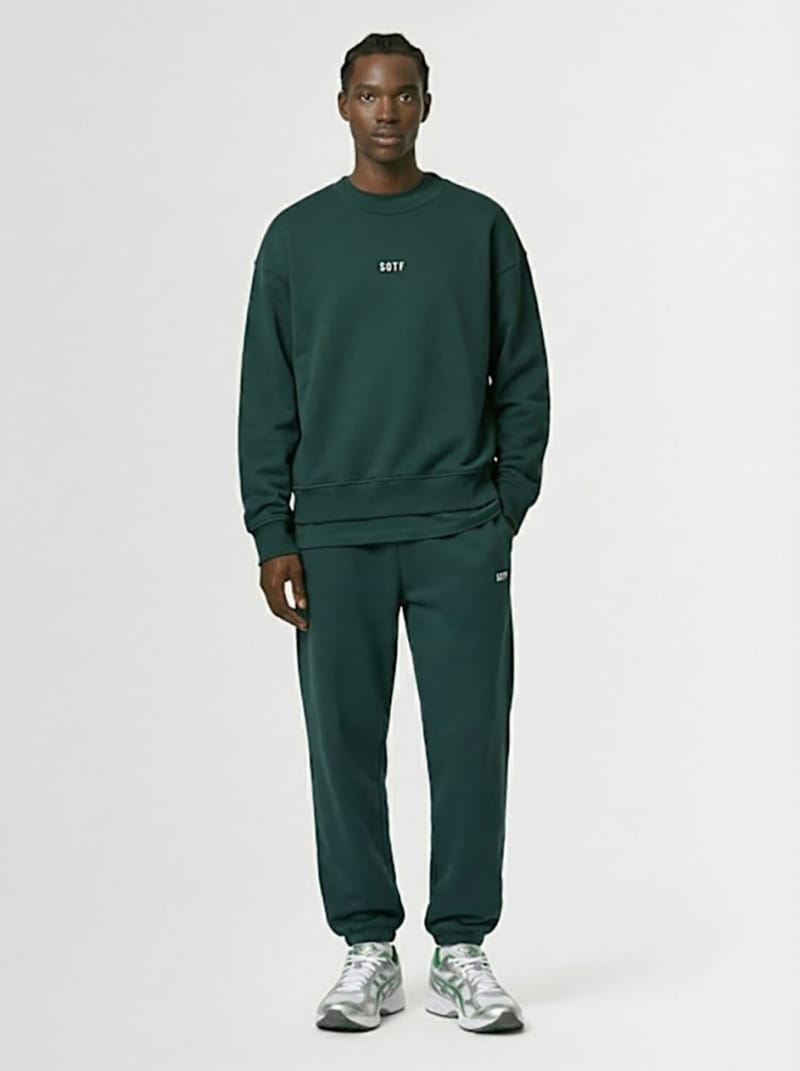 SOTF - Cotton crewneck sweatshirt with logo