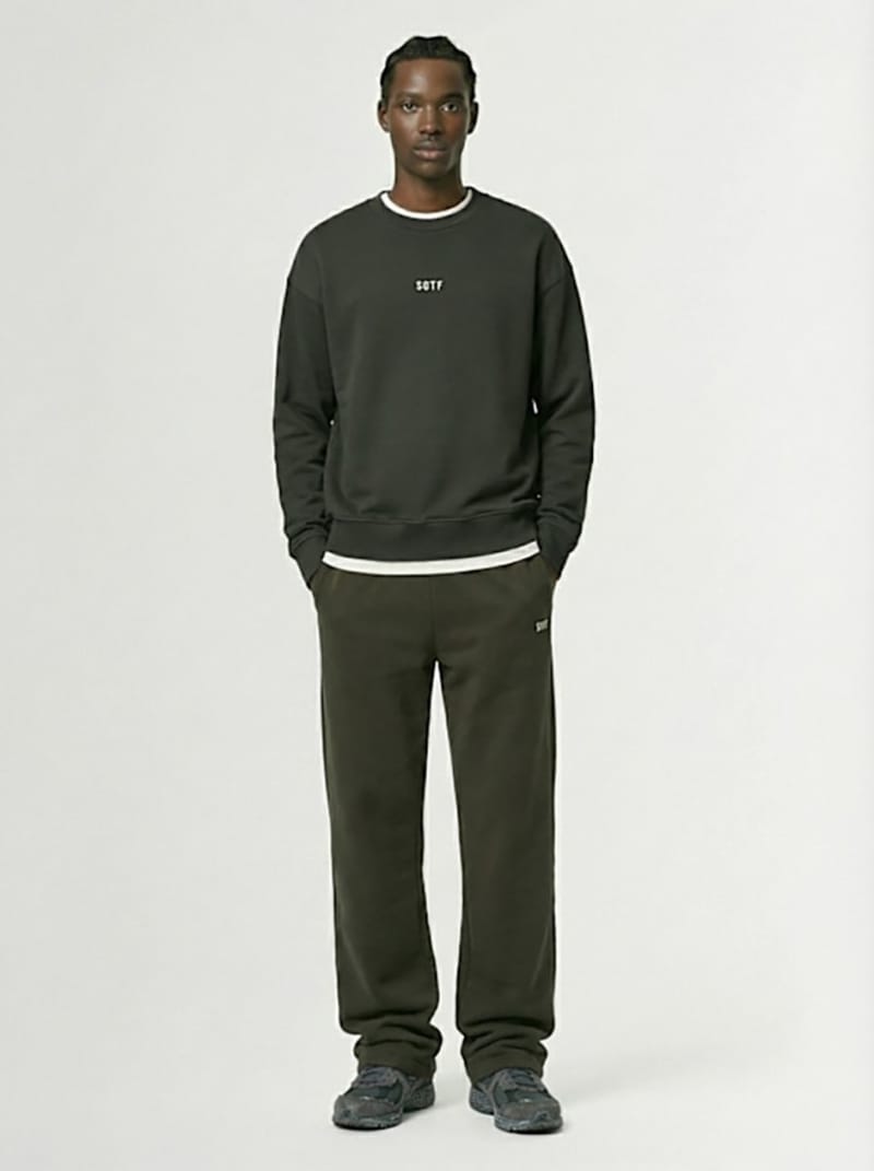 SOTF - Cotton crewneck sweatshirt with logo