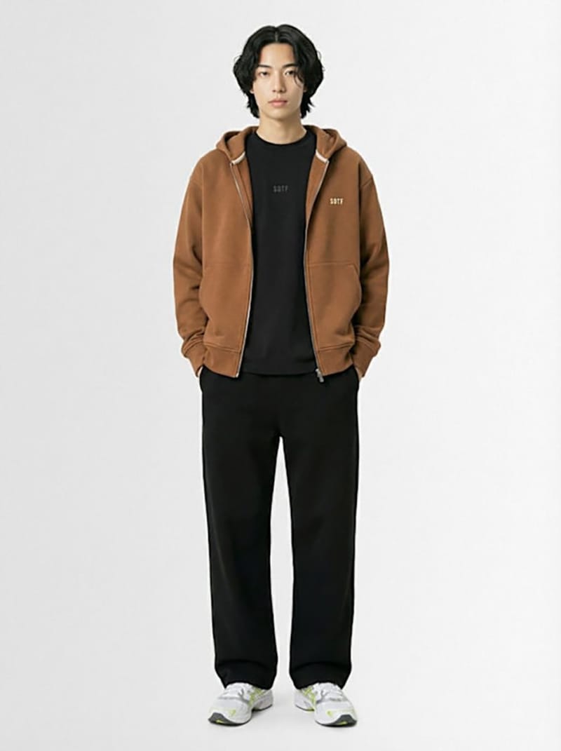 SOTF - Cotton zip-up hoodie