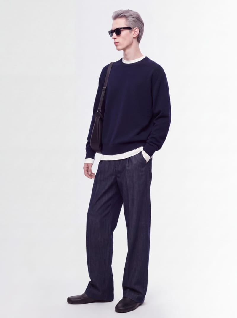 Jil Sander - Fisherman knit sweater