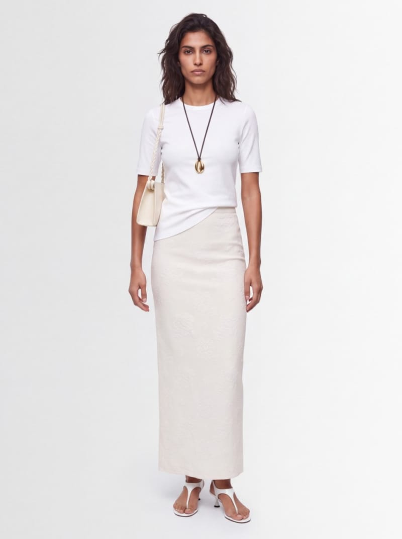 Giuseppe Di Morabito - Floral jacquard maxi skirt