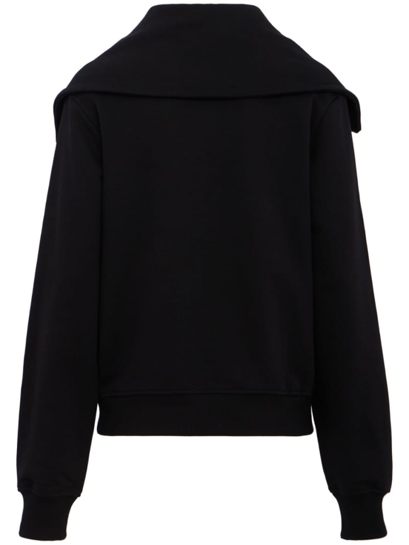 7 For All Mankind - High neck zip hoodie
