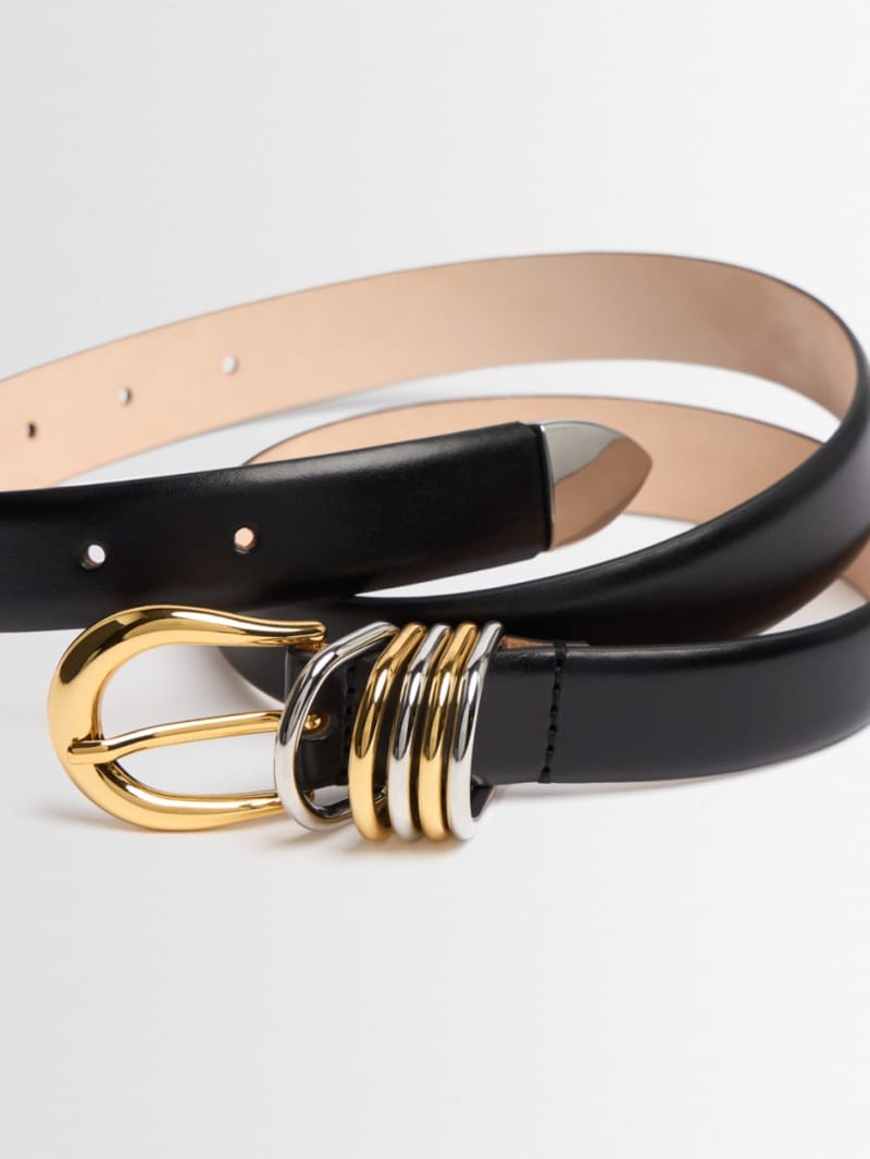 Déhanche - Hollyhock calfskin leather belt