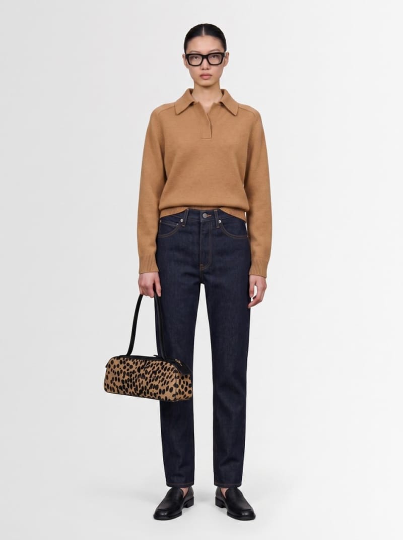 Khaite - Straight-leg cotton denim jeans