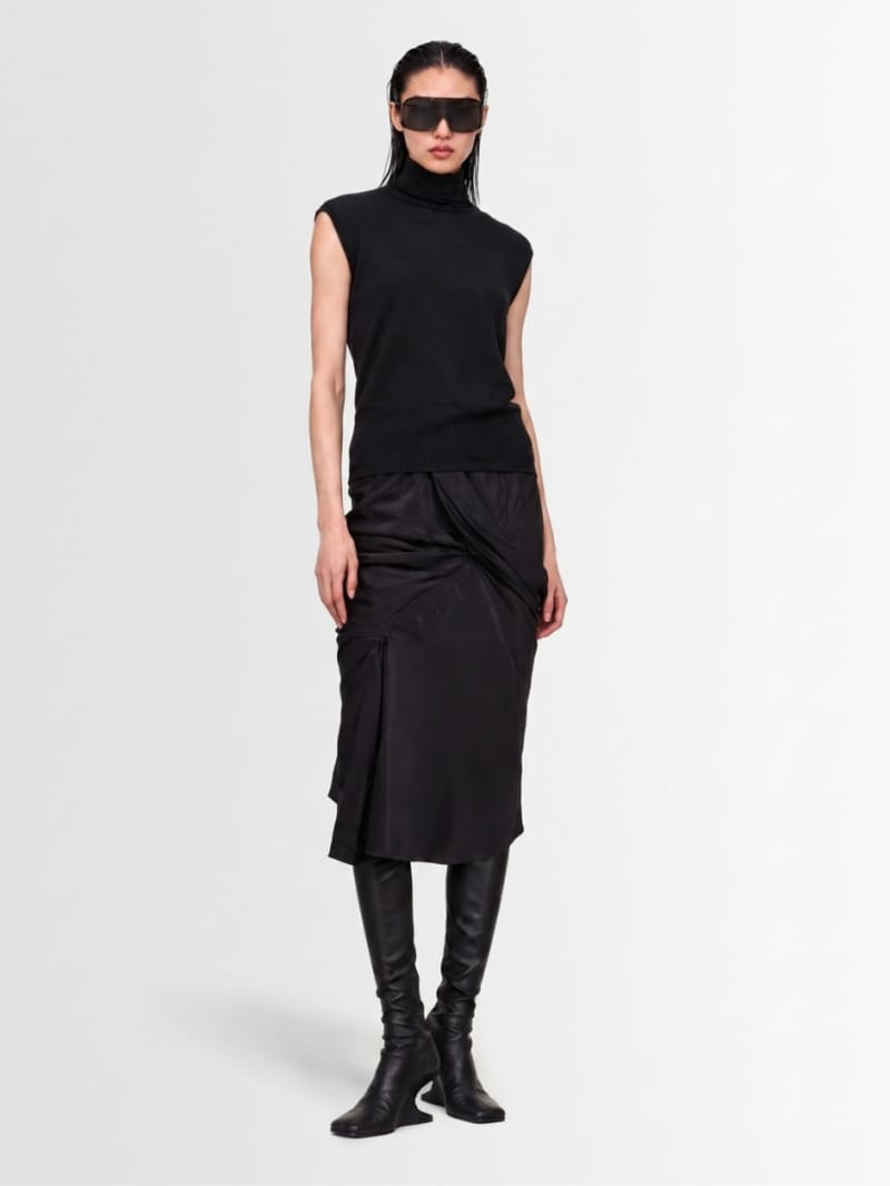 Rick Owens - knitted turtle neck top