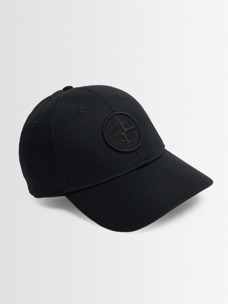 Stone Island - Baseball cap with embossed logo