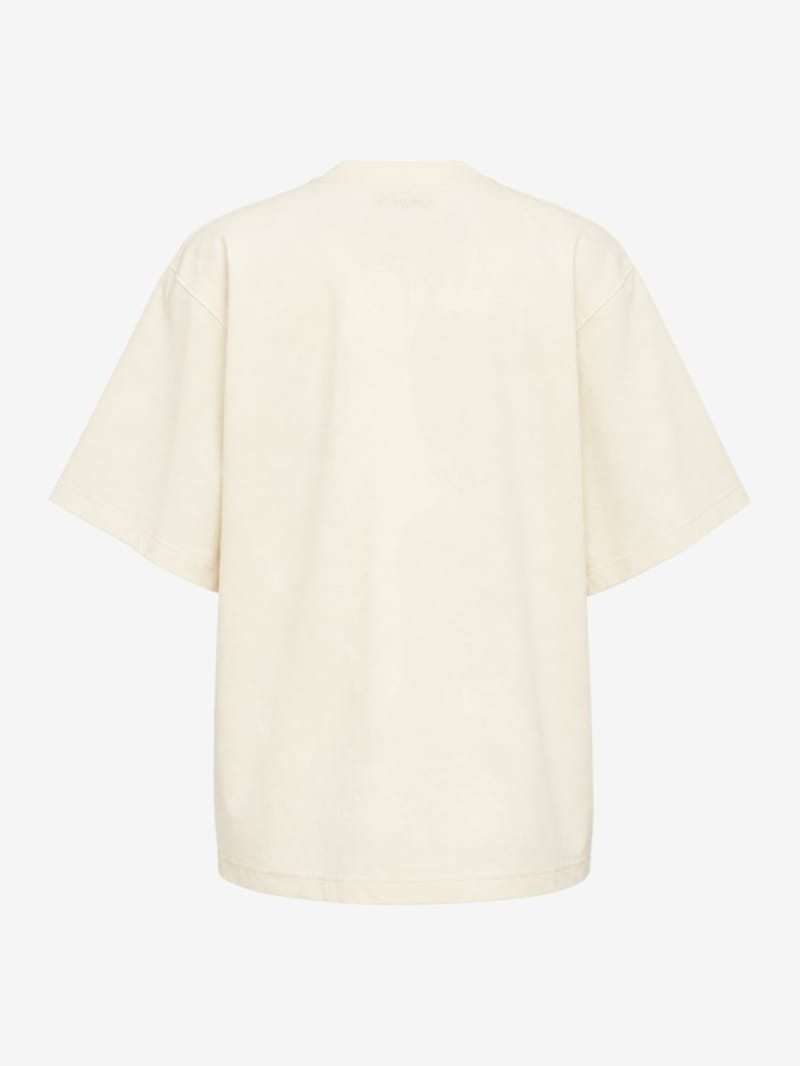 Hed Mayner - Logo-Stickerei Baumwoll-T-Shirt