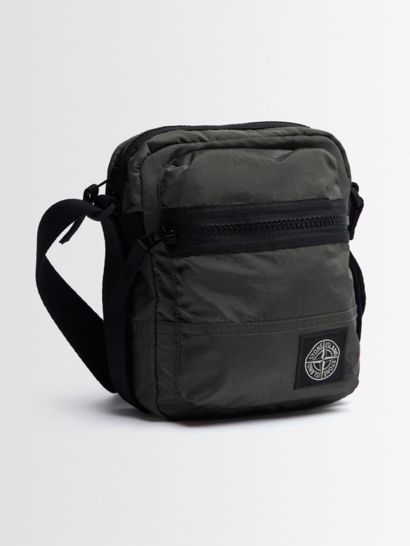 Stone Island - Crossbody bag with logo patch
