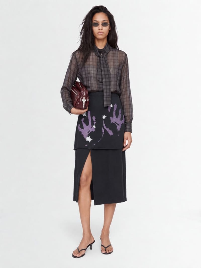 7 For All Mankind - L/S Bow Shirt