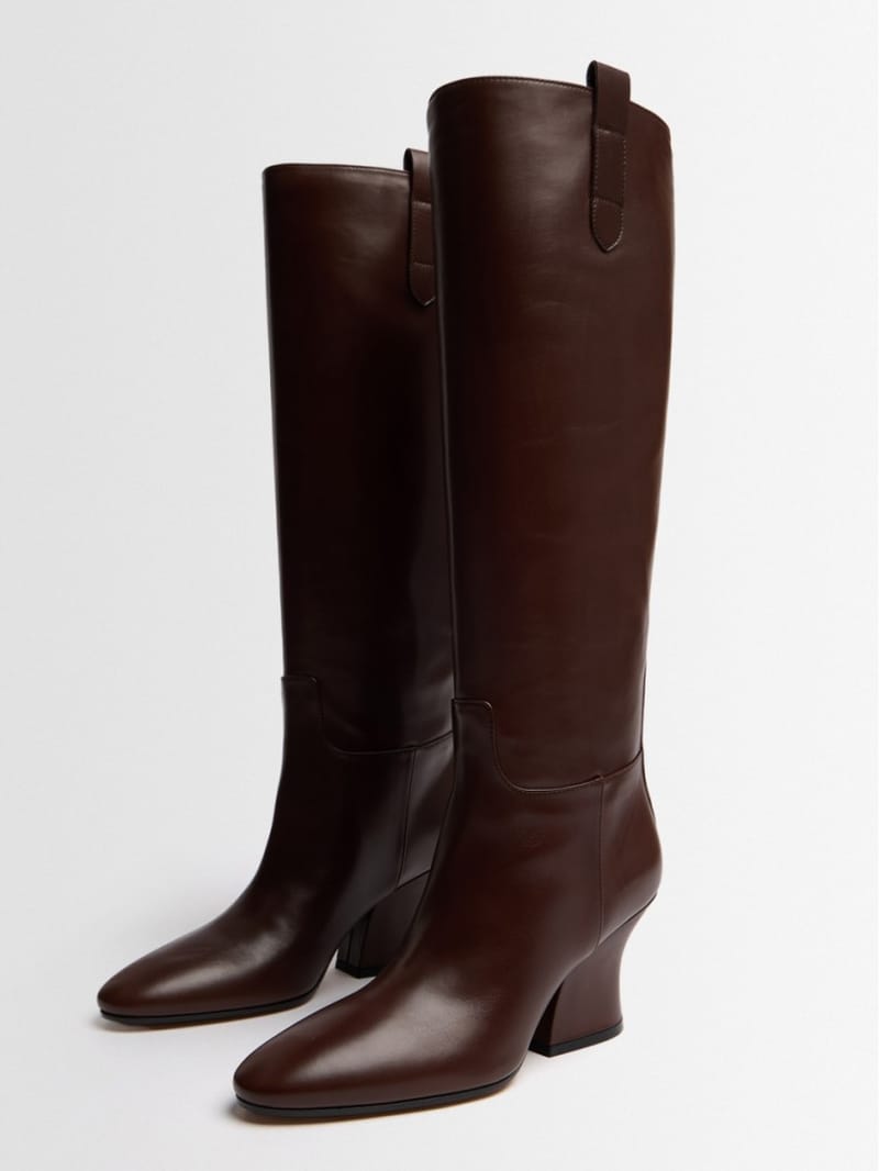 Jil Sander - Calfskin knee-high boots
