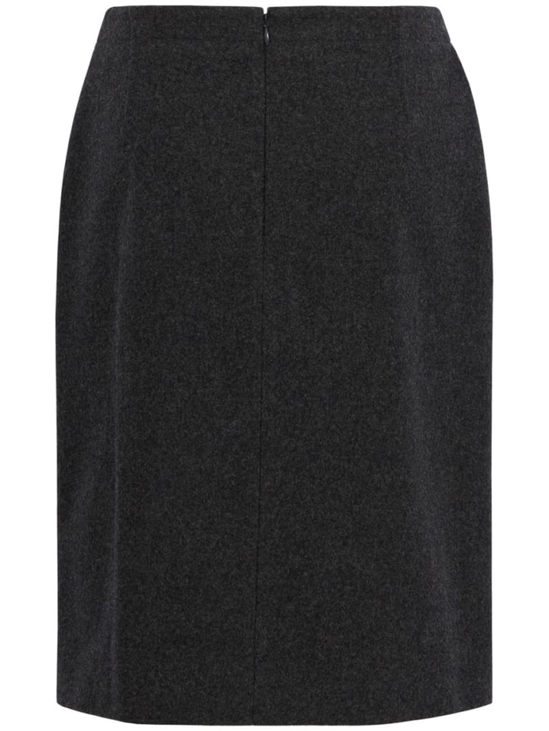 Jil Sander - Virgin wool mini skirt