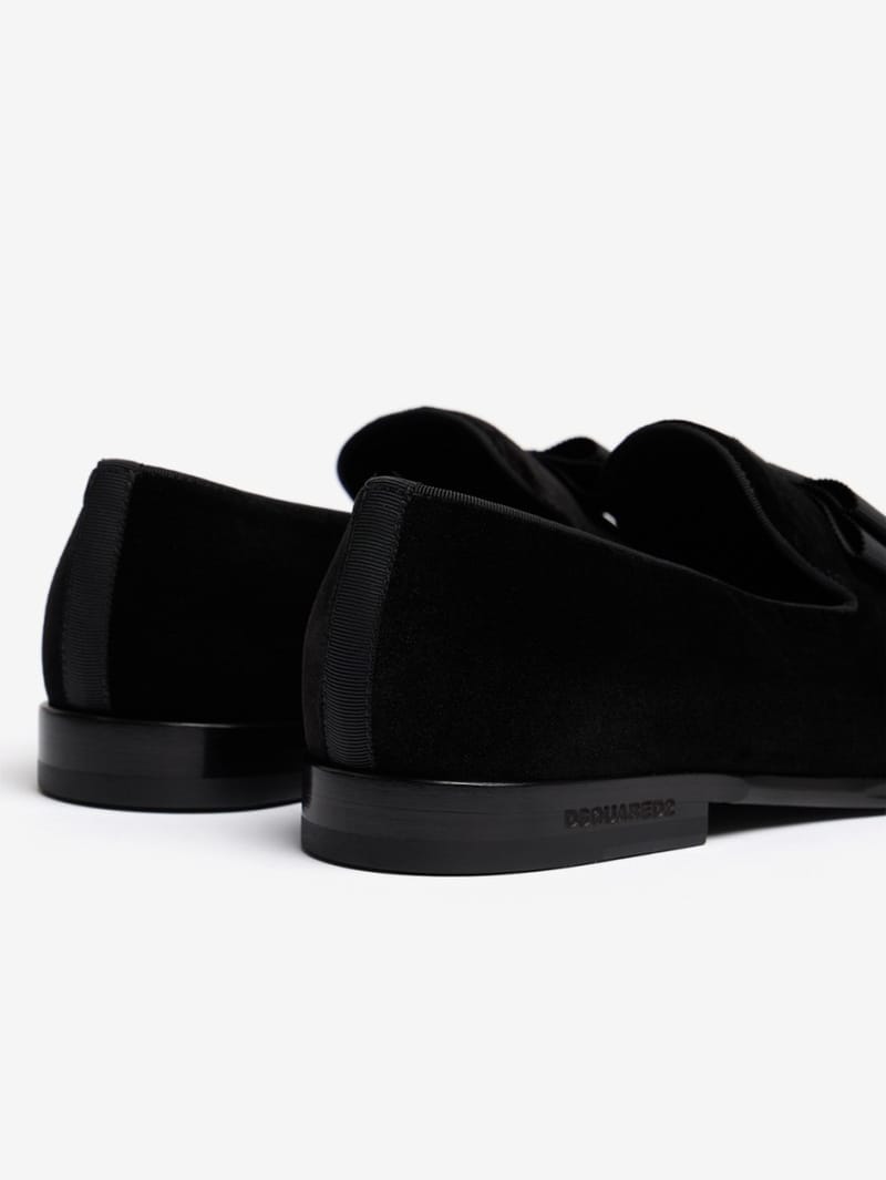 Dsquared2: Loafer Neoclassic aus Leder