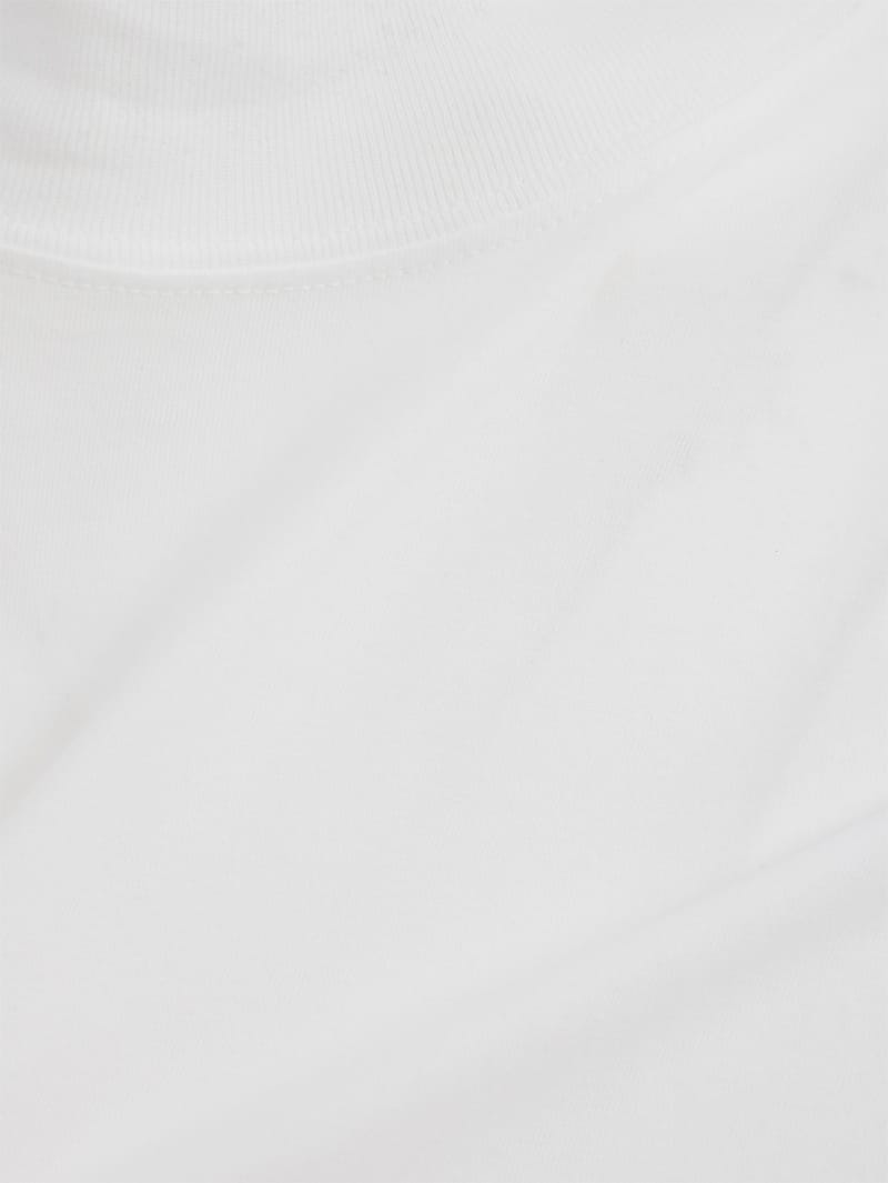 Jil Sander: Mock neck boxy fit cotton l/s t-shirt