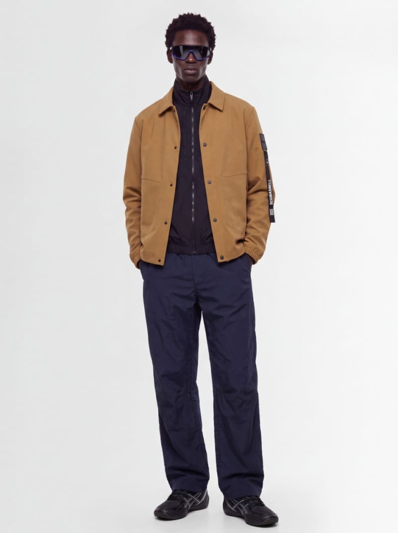 OUTHERE - Technical jacket with classic collar